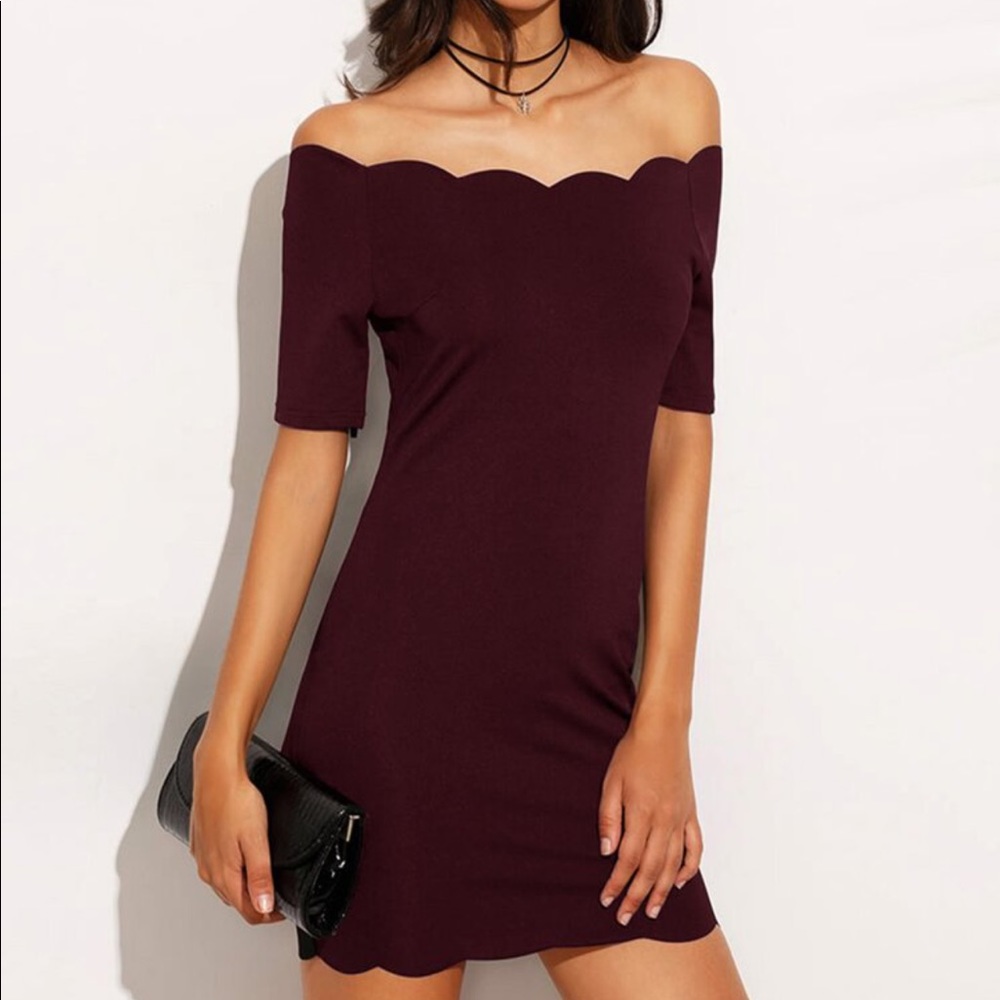 Off shoulder dress